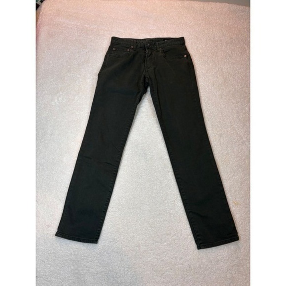 Bonobos Slim Fit Pants Mens 28x30 Olive Green Excellent Stretch 5-Pocket Chinos